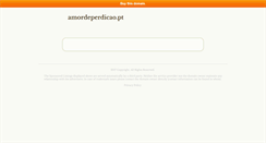 Desktop Screenshot of amordeperdicao.pt